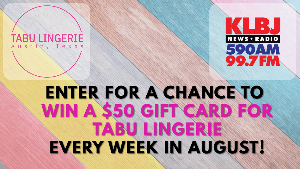 Enter to win a 50 Gift Card from Tabu Lingerie Tabu Lingerie